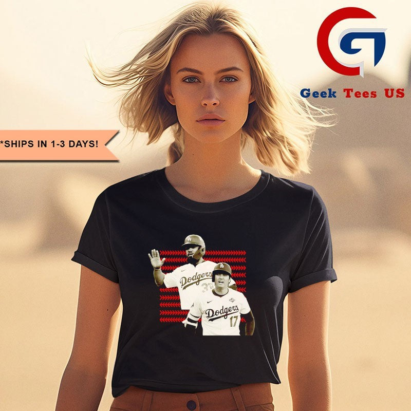 Los Angeles Dodgers Shohei Ohtani and Teoscar Hernández World Series 2025 shirt