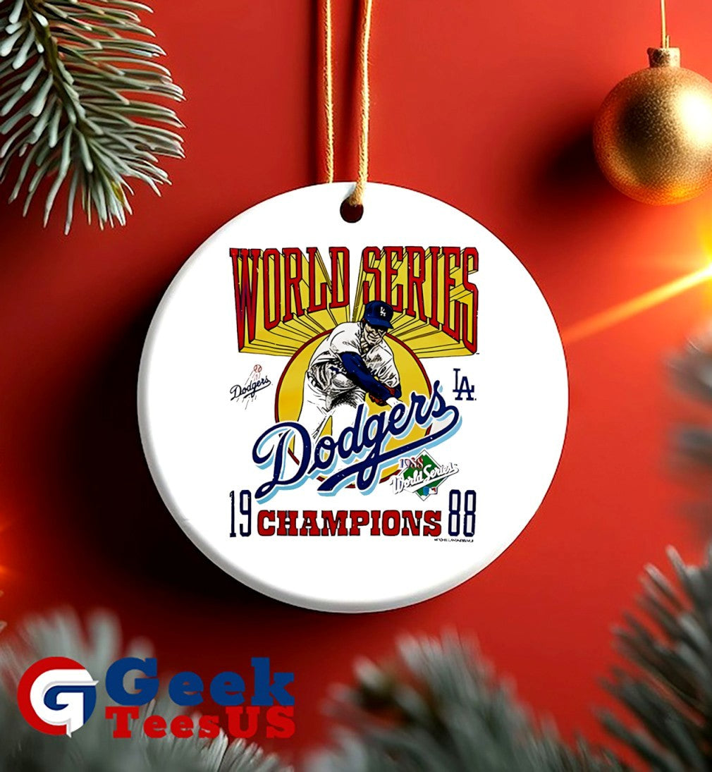 Los Angeles Dodgers baseball 1988 World Series Champions Retro shirt