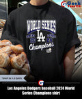 Los Angeles Dodgers baseball 2024 World Series Champions shirt