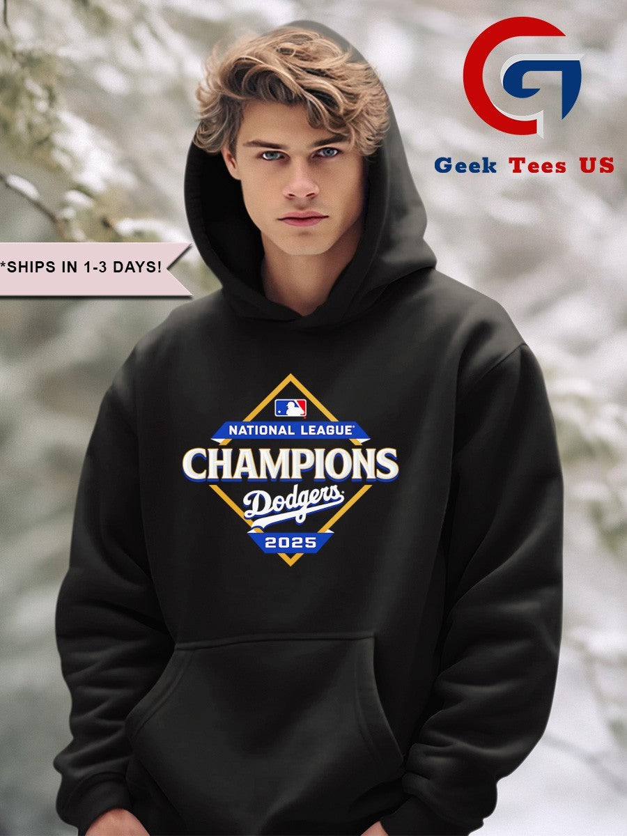 Los Angeles Dodgers baseball 2025 National League Champions Locker Room shirt