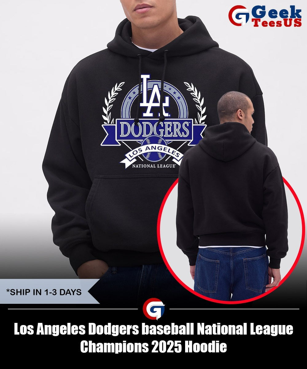 Los Angeles Dodgers baseball National League Champions 2025 shirt