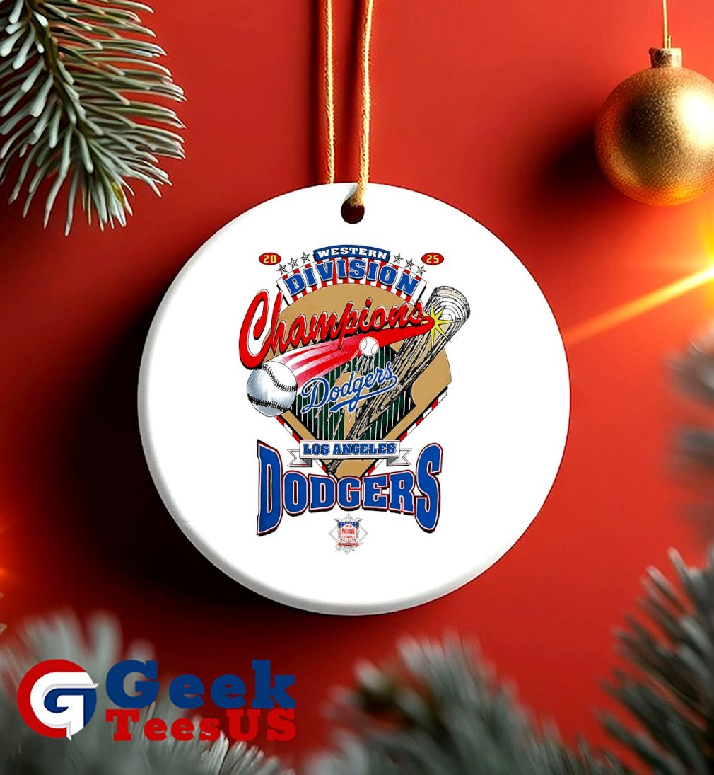 Los Angeles Dodgers baseball Western Division Champions 2025 shirt