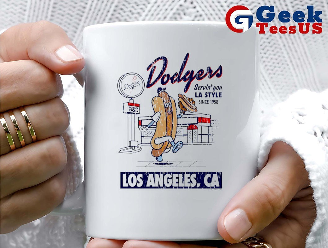Los Angeles Dodgers baseball servin’s you LA style since 1958 shirt