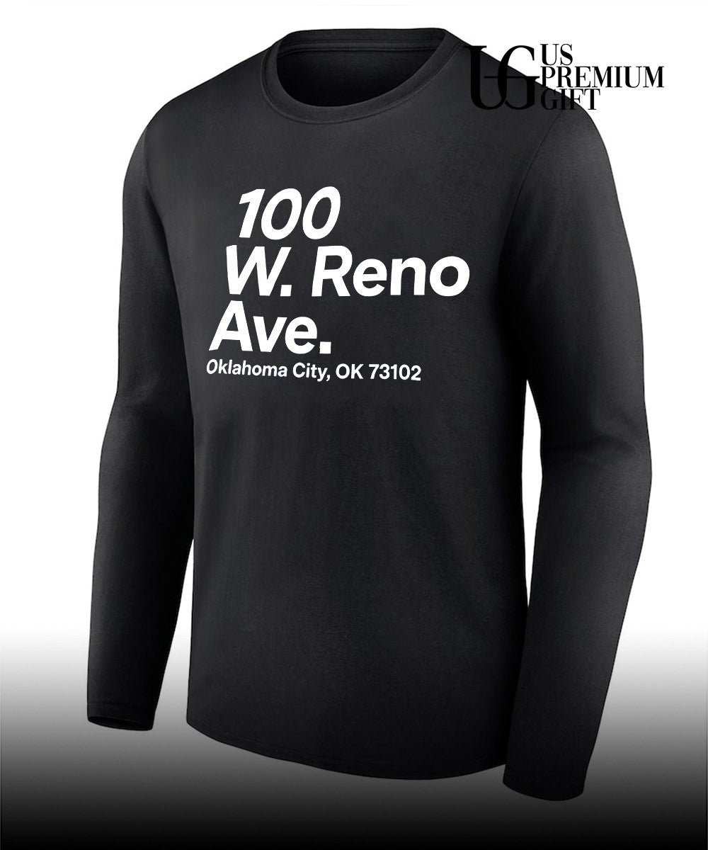 Loud City 100 W.Reno Ave Oklahoma City shirt