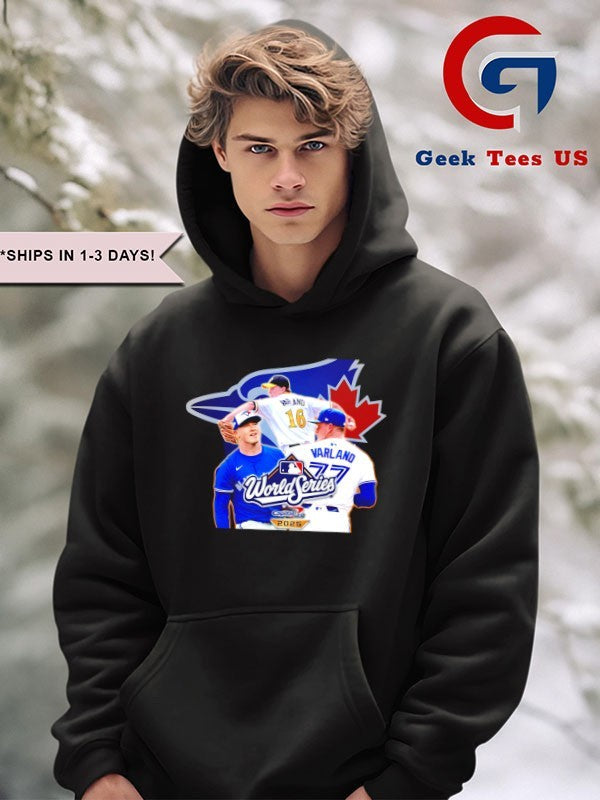 Louis Varland Toronto Blue Jays Major League Baseball World Series 2025 logo shirt