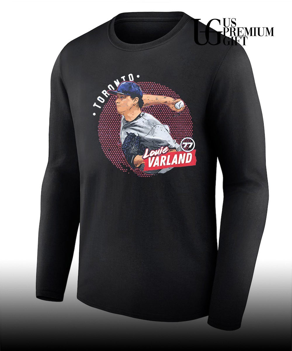 Louis Varland Toronto Blue Jays baseball 2026 signature graphic shirt
