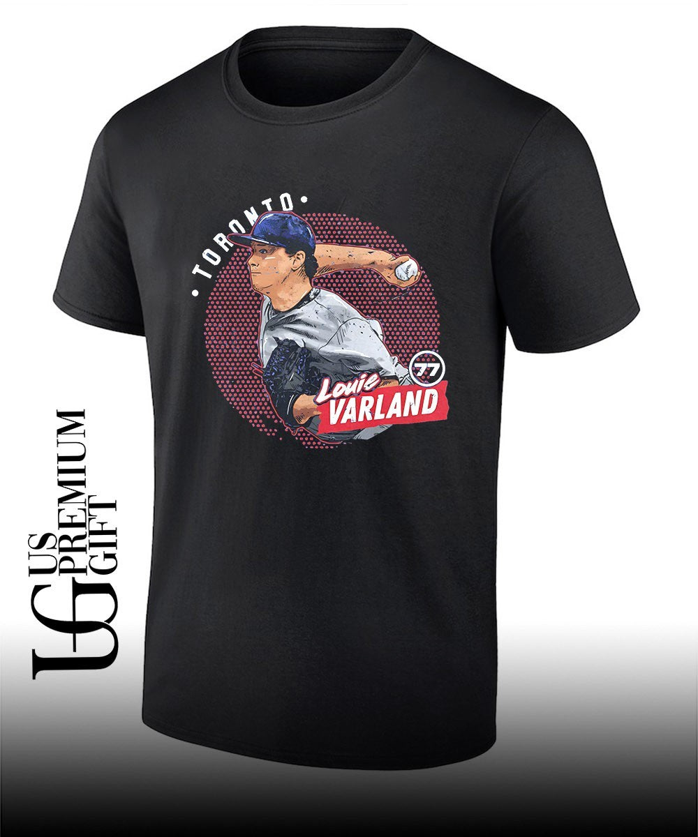 Louis Varland Toronto Blue Jays baseball 2026 signature graphic shirt