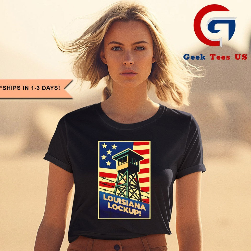 Louisiana lockup shirt