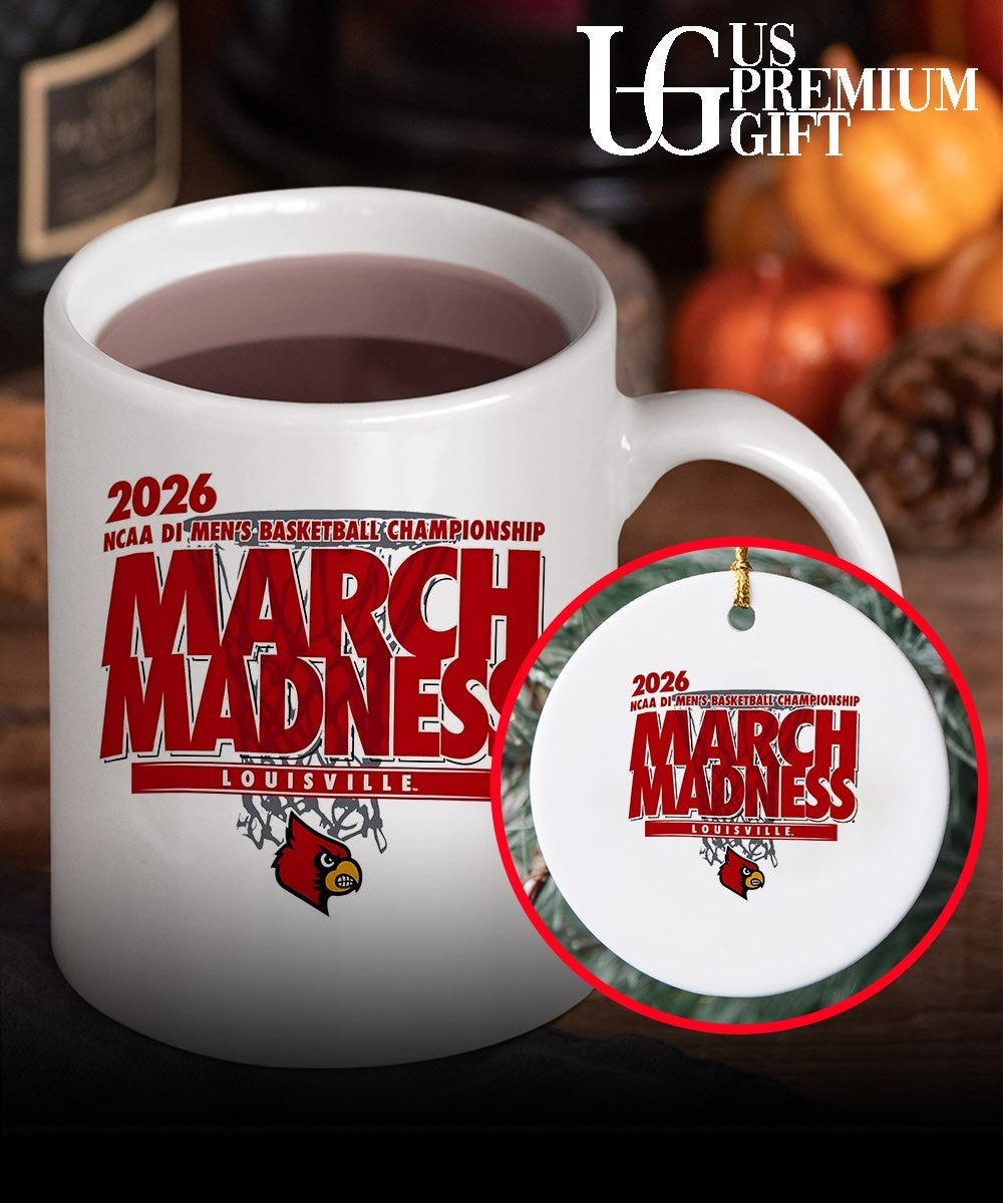 Louisville Cardinals March Madness NCAA D1 Men’s basketball Championship 2026 shirt