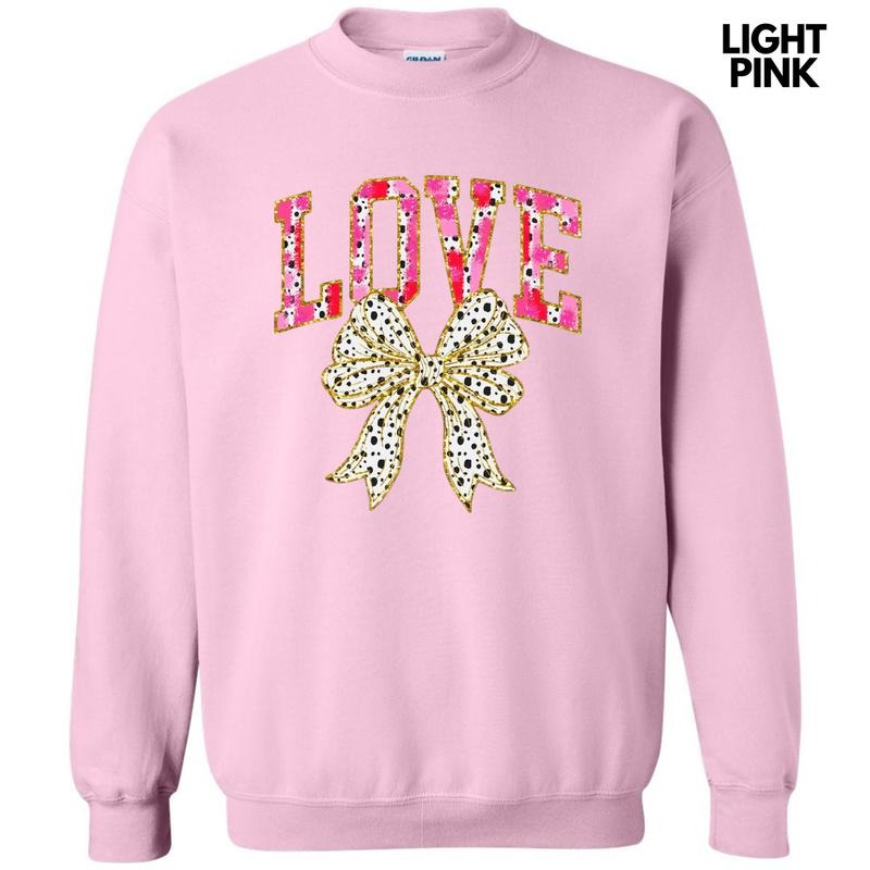Love Coquette Bow Sweatshirt T-Shirts, Hoodie | HypeDripTees.com