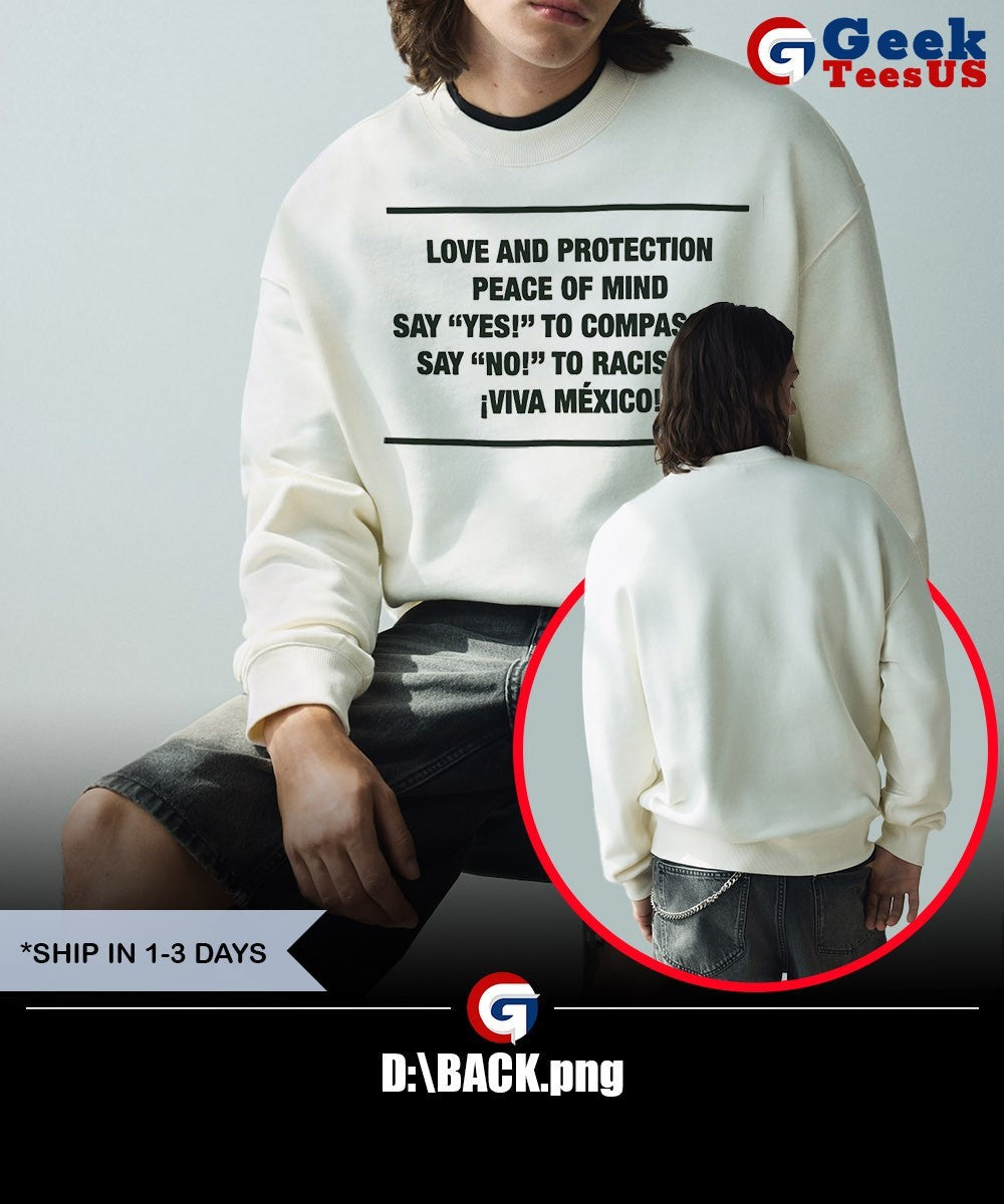Love and protection peace of mine say yes shirt