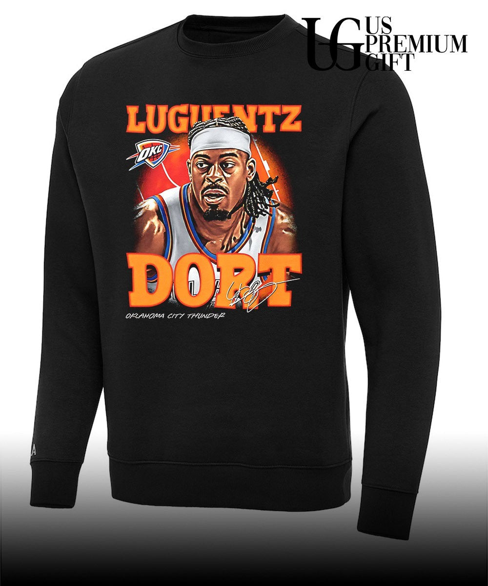 Luguentz Dort Oklahoma City Thunder NBA 2026 signature shirt