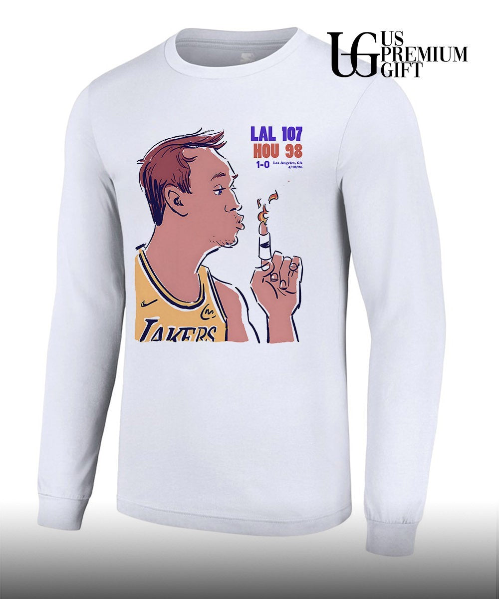 Luke Kennard Los Angeles Lakers NBA Playoffs 2026 cartoon shirt
