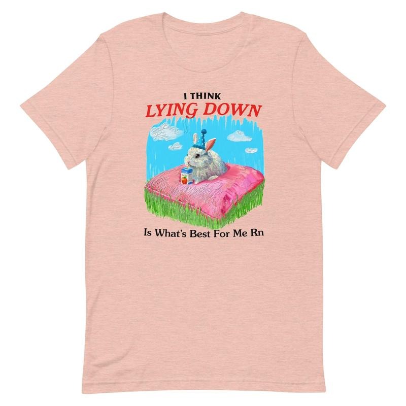 Lying Down Unisex t-shirt Hoodie, Sweatshirt | HypeDripTees.com