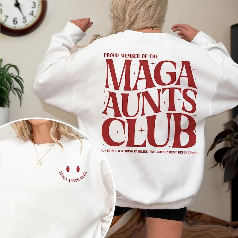 MAGA Aunts Club Shirt Digital Download, Cool Aunts Club Shirt Clipart, Cool Aunt Gift