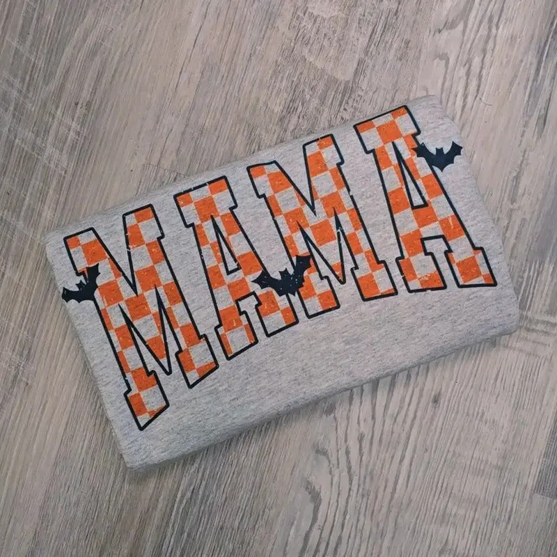 MAMA bats spooky Graphic Tee or Sweatshirt Hoodie | HypeDripTees.com