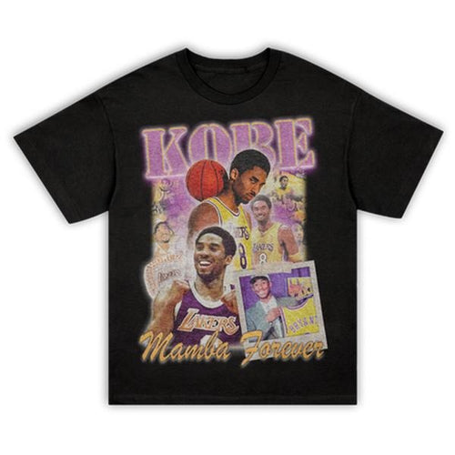 "MAMBA FOREVER" TRIBUTE Tee | Vintage Tee Graphic T-Shirt Sweatshirt Hoodie | Sport Tee - Gift For Fan | HypeDripTees.com