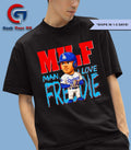 MILF Man I Love Freddies Los Angeles Dodgers MLB chibi shirt