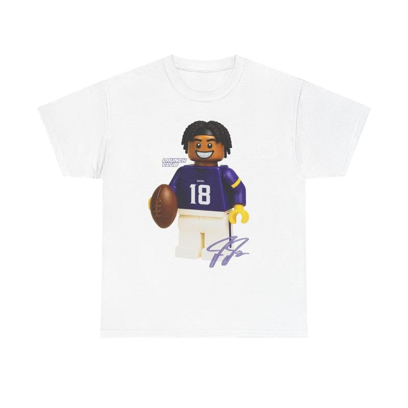 MINI SKOL TEE - Minnesota JJ Football Graphic Vintage Classic Shirt 100% Cotton Menswear T-Shirt Hoodie, Sweatshirt