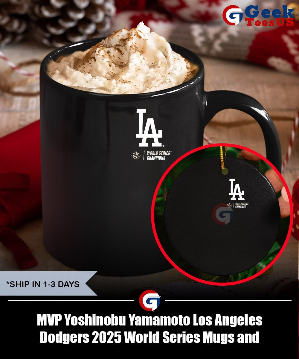 MVP Yoshinobu Yamamoto Los Angeles Dodgers 2025 World Series shirt