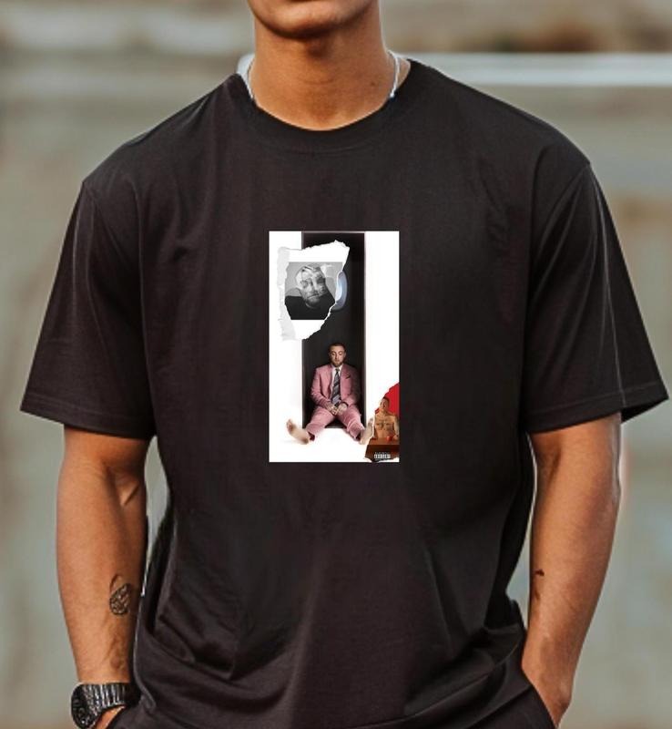 Mac Millar Shirt Rap Music T-Shirt Swimming Shirt Circles MacMillar Streetwear Minimalist Old School Clothes 90s 00s...