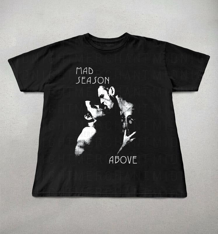 Mad Season Shirt, Above Album tee, Mad season Band Tee, 90s Band tees Hoodie, Sweatshirt | HypeDripTees.com