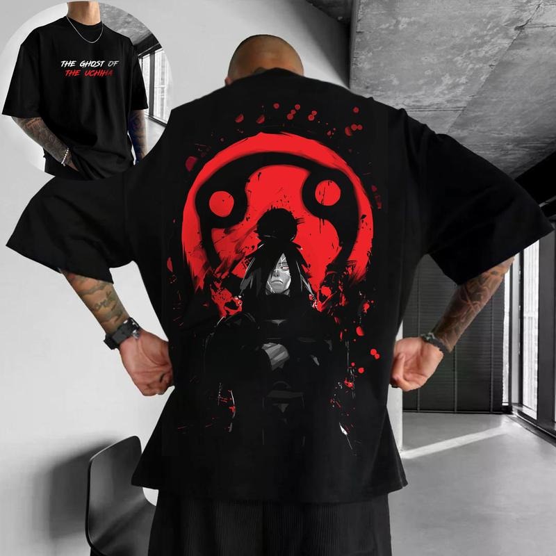 Madarra - Ghost of the #Uchiha 2-Sides Tshirt, Narutttooo Tshirt For Men, Best Anime Hoodie, Gift For Anime Lovers,Gift...