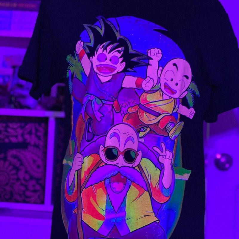 Maestro roshi y familia T-shirt Cotton Black Casual Hoodie, Sweatshirt | HypeDripTees.com