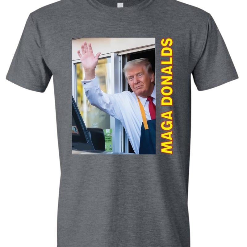 Maga Donald T-Shirt - Unique Graphic Design on Donnie Hoodie, Sweatshirt | HypeDripTees.com