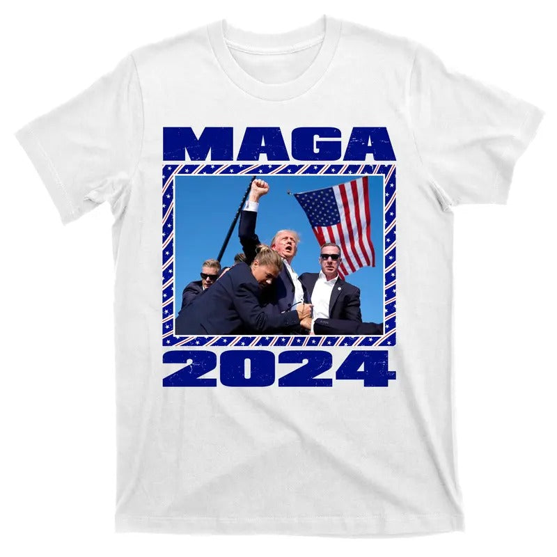 Maga Trump 2024 T-Shirt Hoodie, Sweatshirt | HypeDripTees.com
