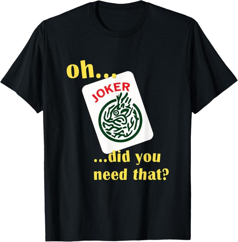 Mahjong Joker Designs T-Shirt Hoodie, Sweatshirt | HypeDripTees.com