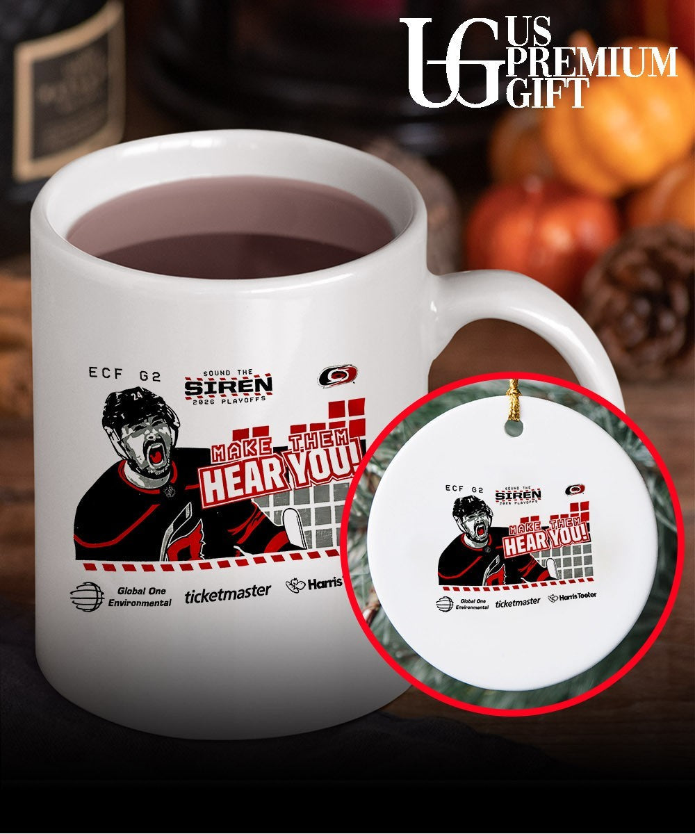 Make Them Hear You Carolina Hurricanes 2026 Playoffs Sound The Siren shirt