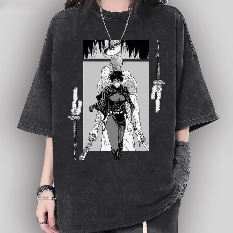 Maki Zenin Shirt, Maki Anime Shirt, Zenin Shirt,Anime Manga Shirt All Size S - 3XL Hoodie, Sweatshirt | HypeDripTees.com
