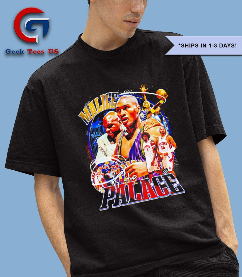 Malice at the Palace NBA vintage shirt