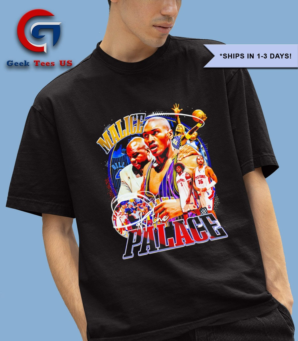 Malice at the Palace NBA vintage shirt