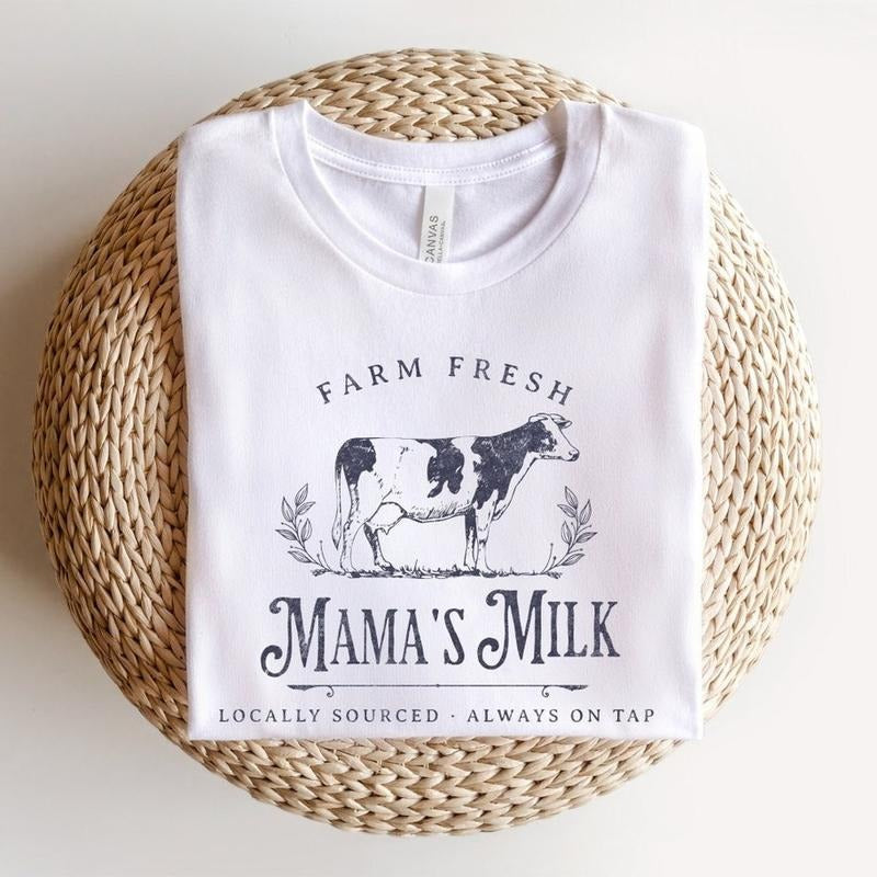 Mama Boobery Shirt Funny Breastfeeding Shirt Baby Showers Normalize Breastfeeding Shirt Breast Milk Shirt 100% Cotton Fabric T-Shirts, Hoodie, Sweatshirt