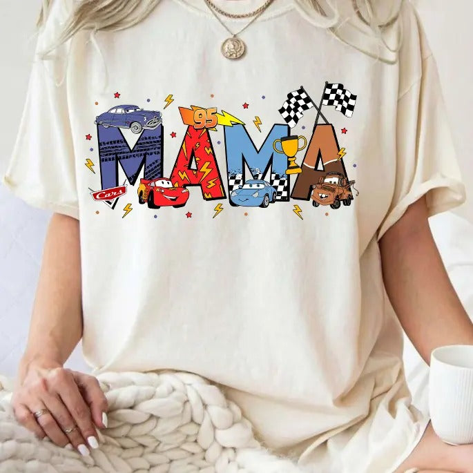 Mama Car Shirt, Retro Gift For Mother'S Day T-shirt, Mama Mc Que Sweatshirt, Hoodie,  Gift For Mom | HypeDripTees.com