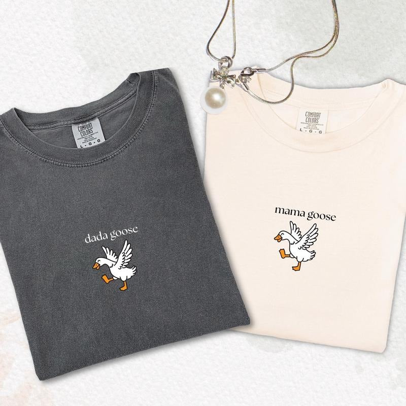 Mama Goose Dada Goose Comfort Colors Shirt