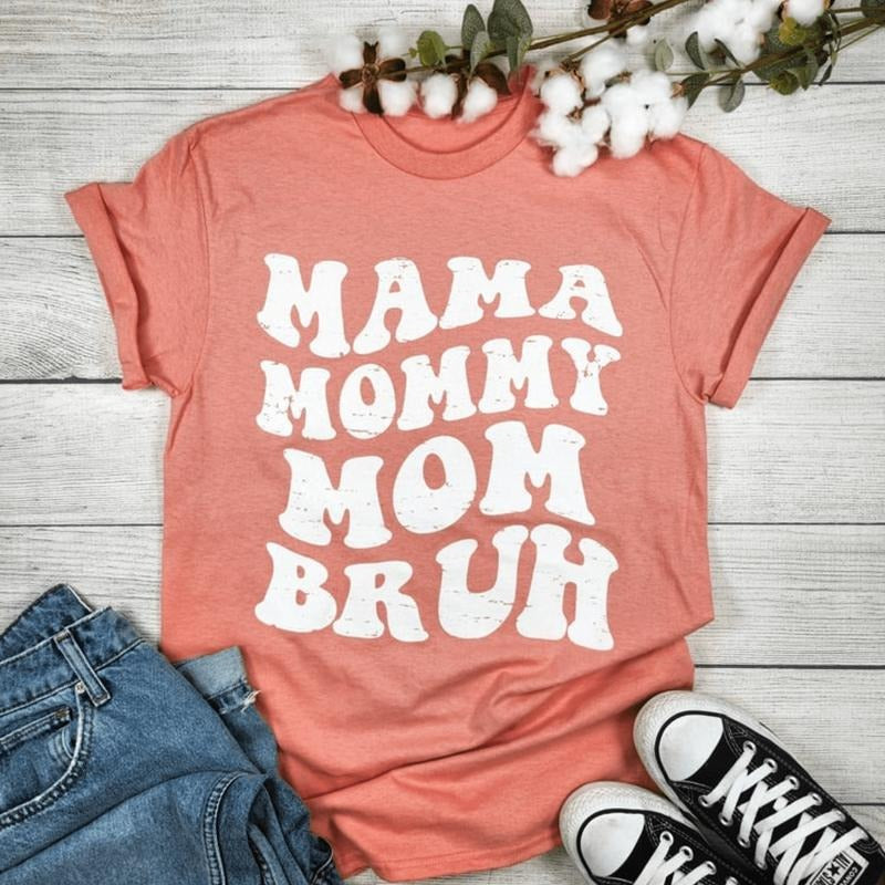 Mama Mommy Mom Bruh Graphic T-shirt Hoodie, Sweatshirt | HypeDripTees.com