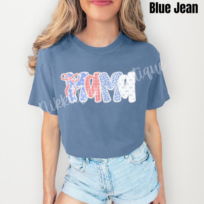 Mama USA Mix Comfort Colors T-Shirt 'NLB' Hoodie, Sweatshirt | HypeDripTees.com