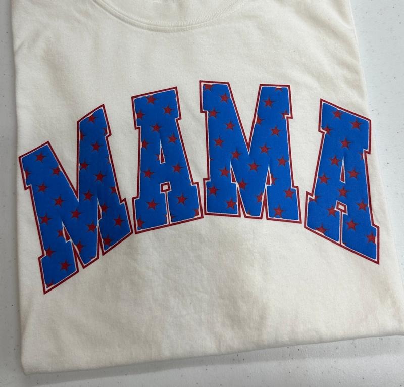Mama USA Puff Print  Sweatshirt T-Shirts, Hoodie | HypeDripTees.com