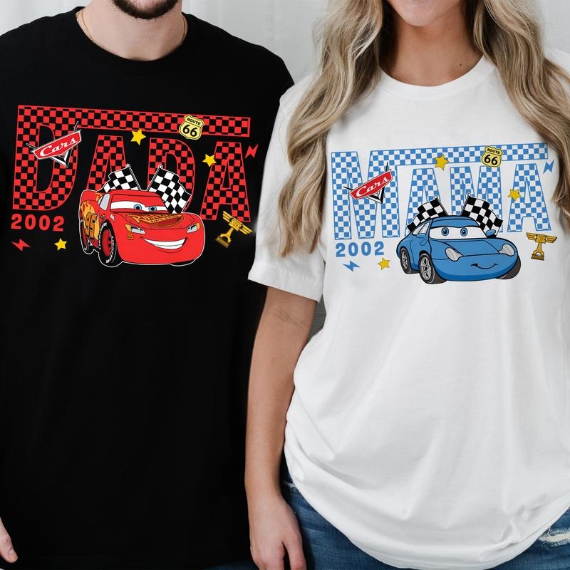 Mama and Dada MCQ Mothers Day Shirt, 95 Lightning MC Que Shirt, Mama Sweatshirt, Dada Sweatshirt,  Mother's Day Shirt,...