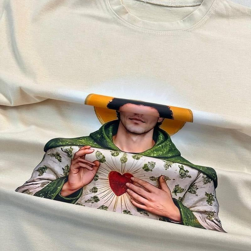 Man T-shirt, God Saint Shirt, Gildan 5000 Shirt For Men & Women Cotton Menswear, Sweatshirt, Hoodie | HypeDripTees.com