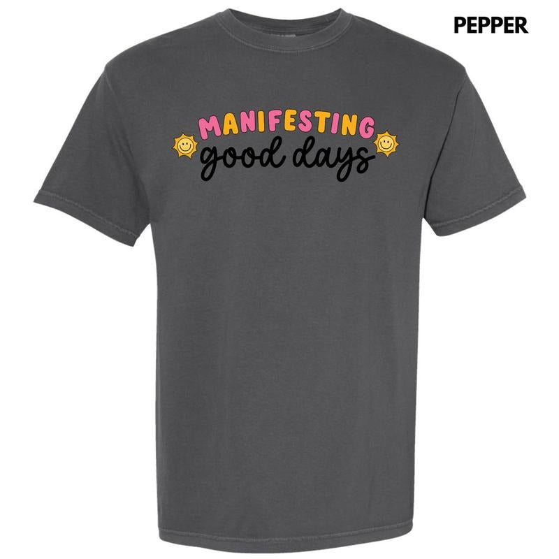 Manifesting Sunshine Comfort Colors T-Shirt 'NLB' Hoodie, Sweatshirt | HypeDripTees.com