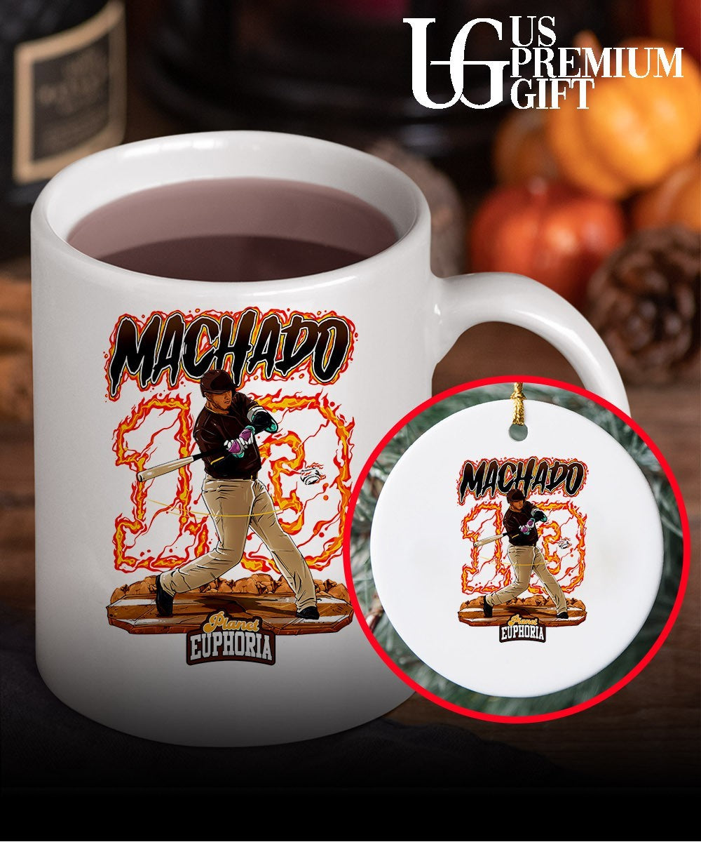Manny Machado San Diego Padres baseball Planet Euphoria graphic shirt