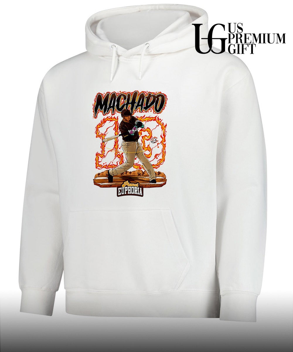 Manny Machado San Diego Padres baseball Planet Euphoria graphic shirt