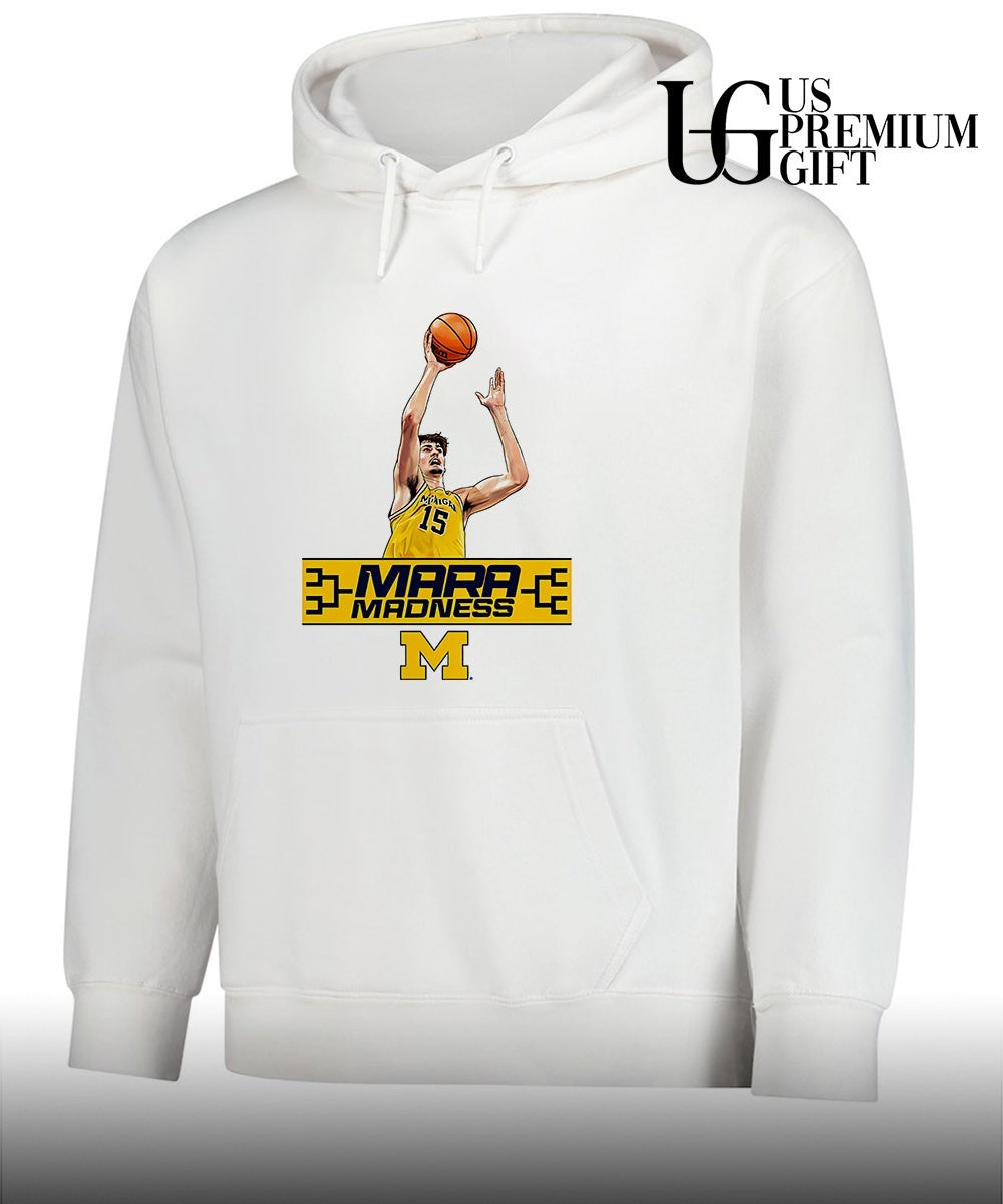 Mara Madness Aday Mara Michigan Wolverines men’s basketball shirt