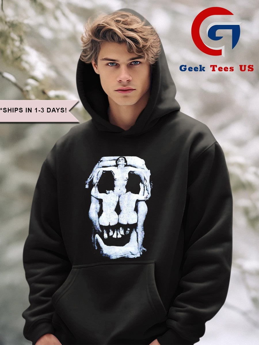 Marc Price wearing Ballerina in a Skull shirt