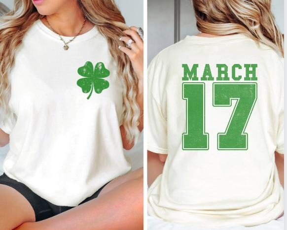 March 17 Jersey style T-shirt Hoodie, Sweatshirt | HypeDripTees.com