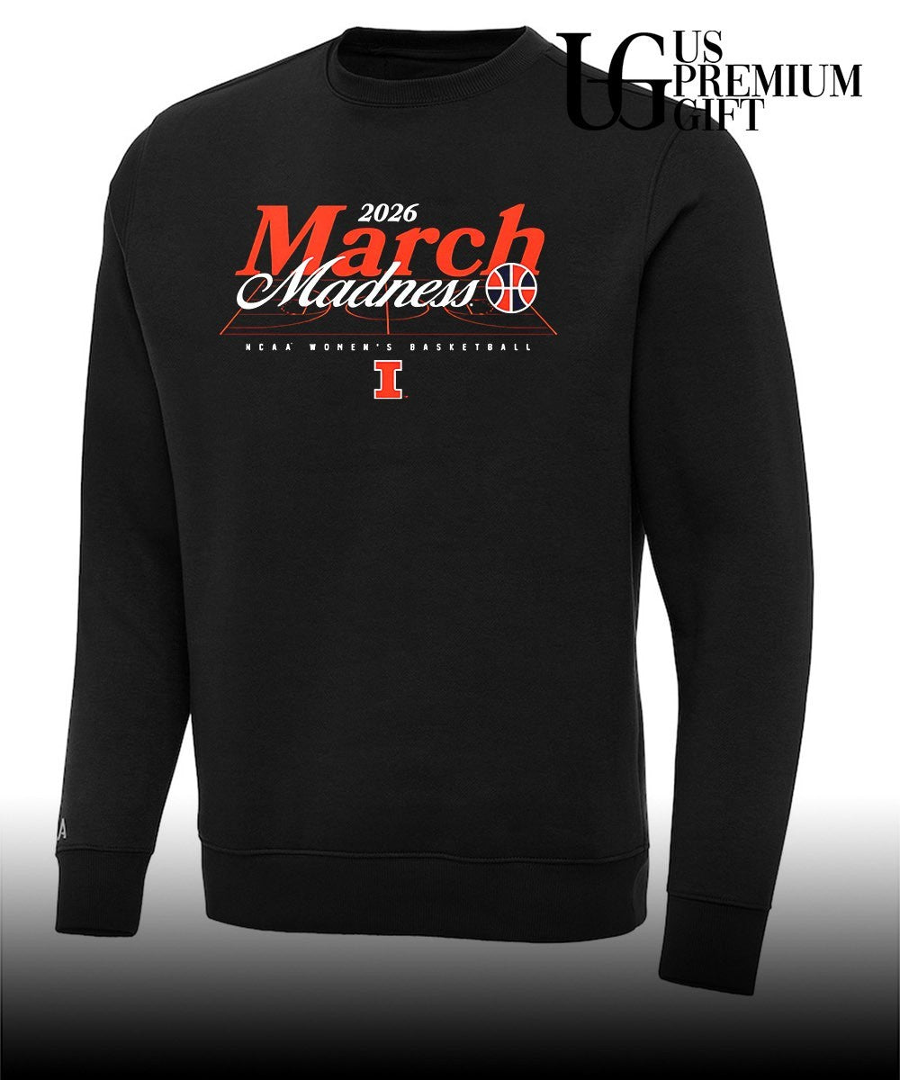 March Madness 2026 Illinois Fighting Illini NCAA Women’s basketball shirt